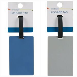 Protégé Solid Luggage Tag Set